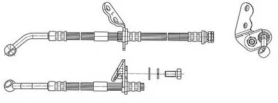 Тормозной шланг CEF купить
