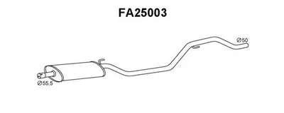Предглушитель выхлопных газов VENEPORTE купить