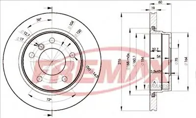 Тормозной диск Premium Carbon + FREMAX купить