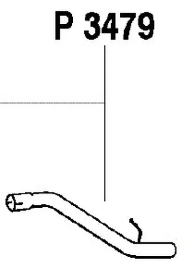 Труба выхлопного газа FENNO купить