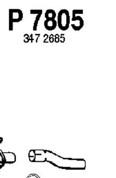 Труба выхлопного газа FENNO купить