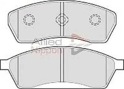 Комплект тормозных колодок, дисковый тормоз ANL Braking COMLINE купить