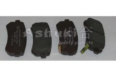 Комплект тормозных колодок, дисковый тормоз ASHUKI купить