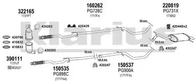Система выпуска ОГ KLARIUS купить