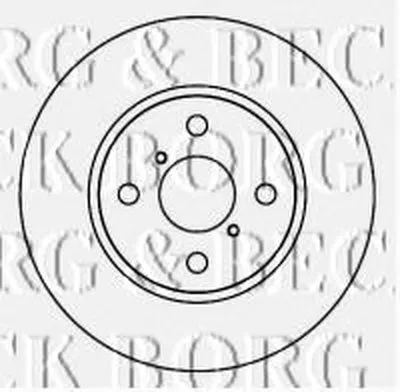 Тормозной диск BORG & BECK купить