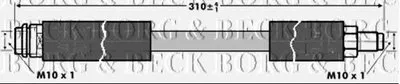 Тормозной шланг BORG & BECK купить
