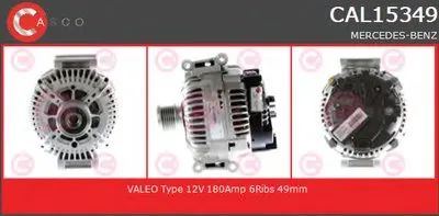 Генератор GENUINE SERIES CASCO купить