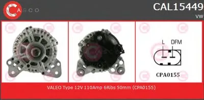 Генератор GENUINE SERIES CASCO купить