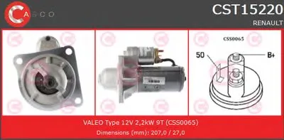 Стартер GENUINE SERIES CASCO купить