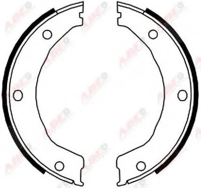 Комплект тормозных колодок, стояночная тормозная система ABE купить