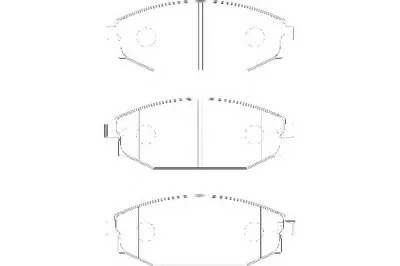 Комплект тормозных колодок, дисковый тормоз WAGNER купить