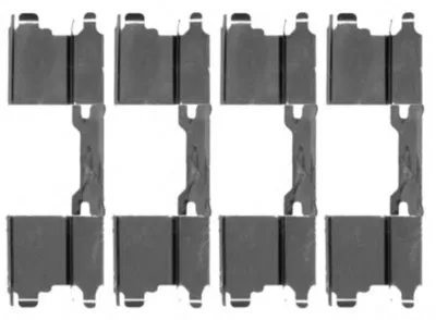 Комплектующие, колодки дискового тормоза HELLA PAGID купить