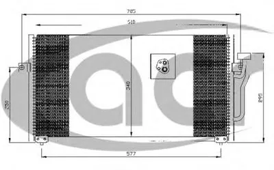 Конденсатор, кондиционер ACR купить