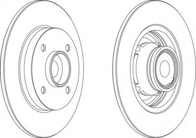 Тормозной диск PREMIER FERODO купить