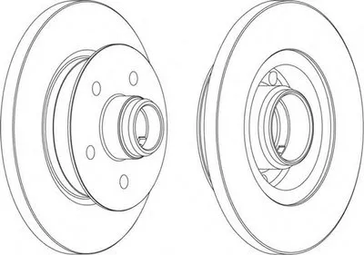 Тормозной диск PREMIER FERODO купить
