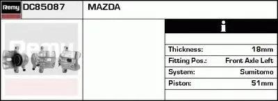 Тормозной суппорт Remanufactured REMY (Multiline) DELCO REMY купить