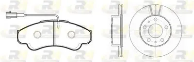 Комплект тормозов, дисковый тормозной механизм Dual Kit ROADHOUSE купить