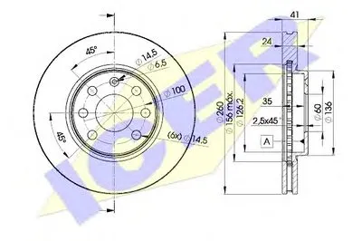 Тормозной диск ICER купить