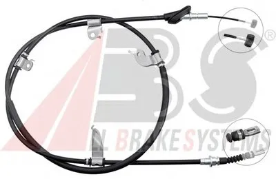 Трос, стояночная тормозная система A.B.S. купить