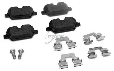Комплект тормозных колодок, дисковый тормоз TRUCKTEC AUTOMOTIVE купить