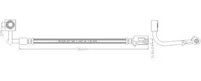 Тормозной шланг REMKAFLEX купить