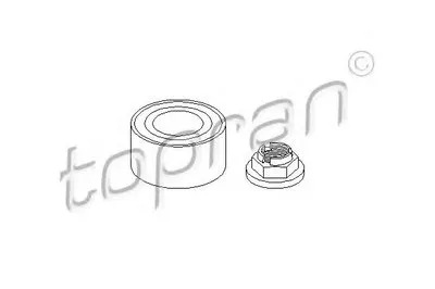 Комплект подшипника ступицы колеса TOPRAN купить