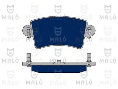 Комплект тормозных колодок, дисковый тормоз MALÒ купить