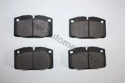 Комплект тормозных колодок, дисковый тормоз AutoMega Premium AUTOMEGA купить