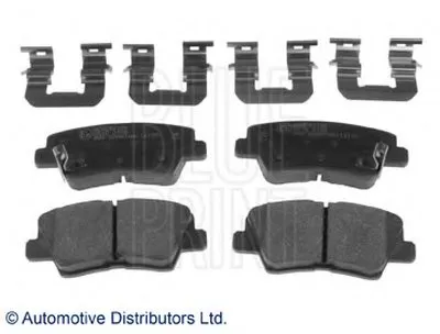 Комплект тормозных колодок, дисковый тормоз BLUE PRINT купить