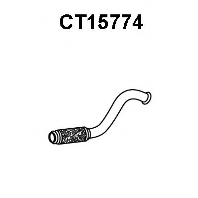 Труба выхлопного газа VENEPORTE купить