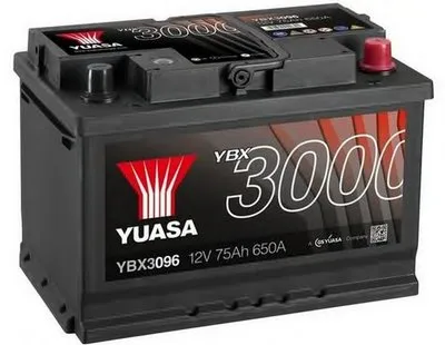 Стартерная аккумуляторная батарея YBX3000 SMF Batteries YUASA купить