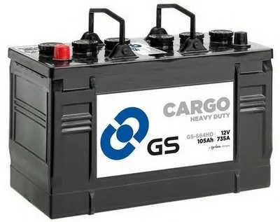 Стартерная аккумуляторная батарея GS Cargo Heavy Duty Battery GS купить