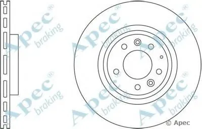 Тормозной диск APEC braking купить