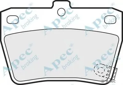 Комплект тормозных колодок, дисковый тормоз APEC braking купить
