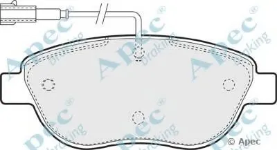 Комплект тормозных колодок, дисковый тормоз APEC braking купить