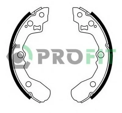 Комплект тормозных колодок PROFIT купить