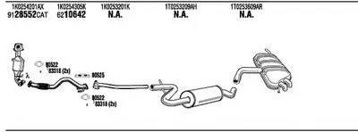 Система выпуска ОГ WALKER купить