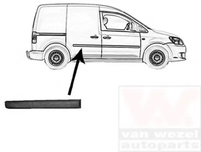 Облицовка / защитная накладка, дверь VAN WEZEL купить