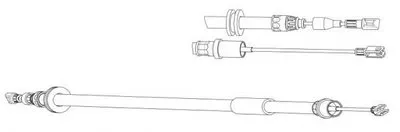 Трос, стояночная тормозная система FERODO купить