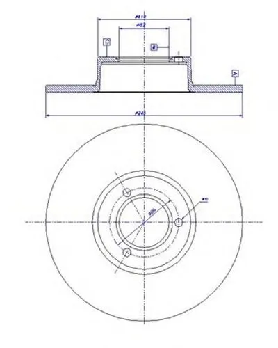 Тормозной диск CAR купить