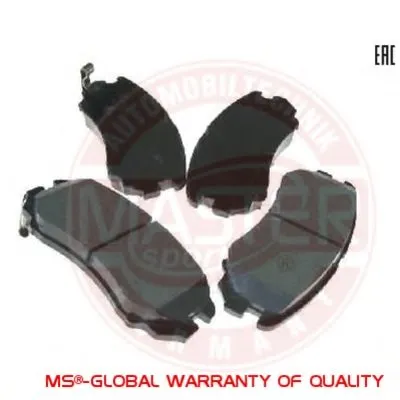 Комплект тормозных колодок, дисковый тормоз MASTER-SPORT купить