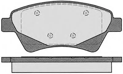 Комплект тормозных колодок, дисковый тормоз RAICAM купить