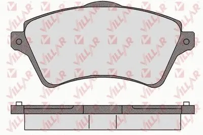 Комплект тормозных колодок, дисковый тормоз VILLAR купить