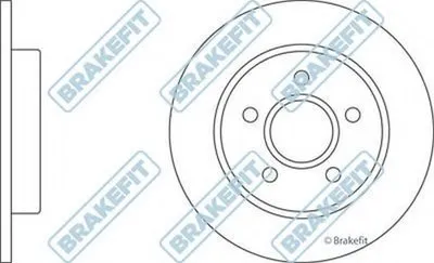 Тормозной диск Brake Fit APEC braking купить