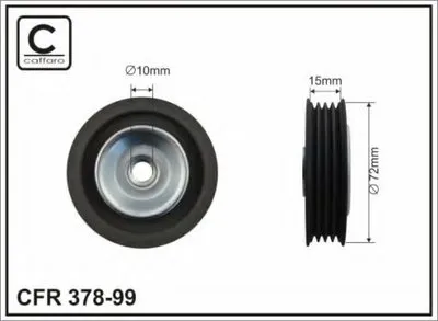 Паразитный / ведущий ролик, поликлиновой ремень CAFFARO купить