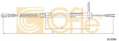 Трос, стояночная тормозная система COFLE купить