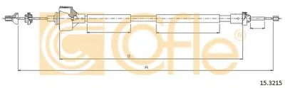 Тросик сцепления COFLE купить