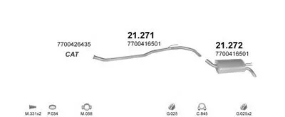Система выпуска ОГ POLMO купить