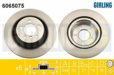 Тормозной диск GIRLING купить