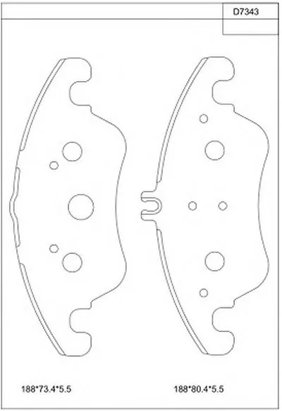 Комплект тормозных колодок, дисковый тормоз ASIMCO купить